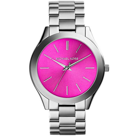 michael kors women's slim runway|slim runway michael kors watch.